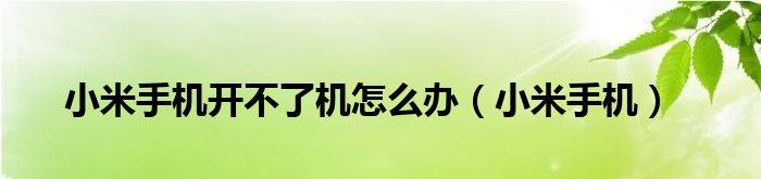 冬天台式电脑开不了机怎么办（解决冬季台式电脑无法正常启动的问题）