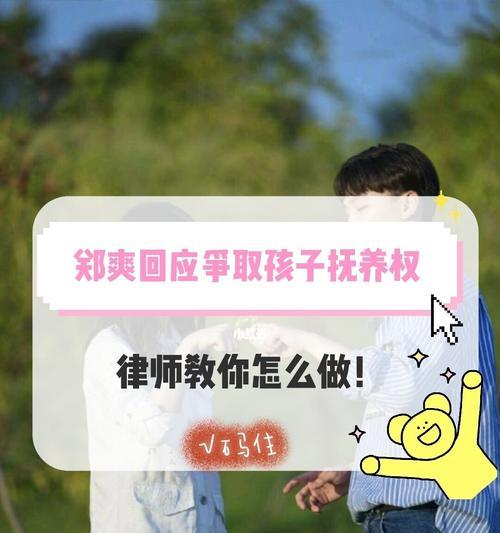 争取孩子抚养权的方法——维护亲子关系的关键（为了孩子的幸福）