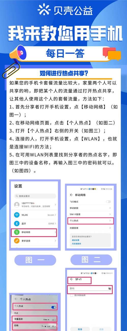 热点共享功能如何开启？开启后如何管理？
