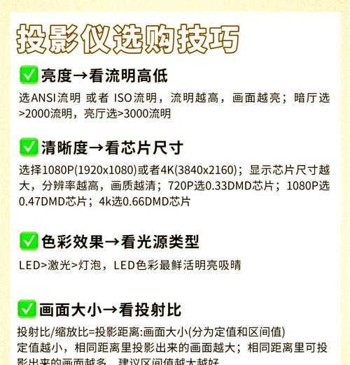 酒店通常使用哪种类型的投影仪？选择标准是什么？