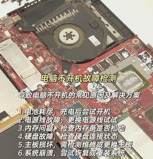 笔记本电脑突然无法开机？可能的原因有哪些？