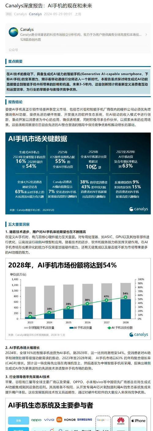 苹果未来ai手机型号预测？有哪些创新功能？