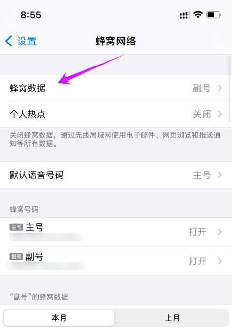 苹果手机双卡切换的步骤是什么？如何快速切换数据网络？