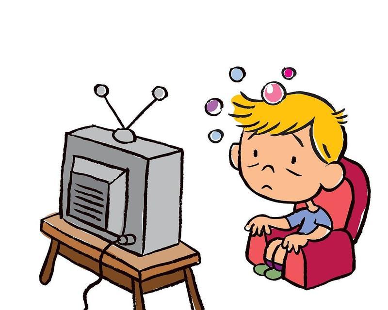 漫画电视机背后的标志代表什么含义？